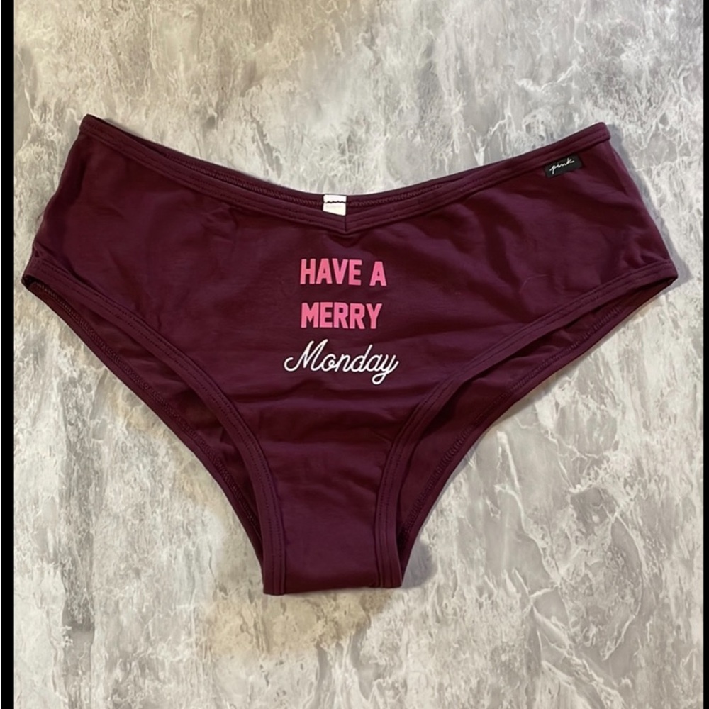 Victorias Secret Pink Panty Cheekster Large